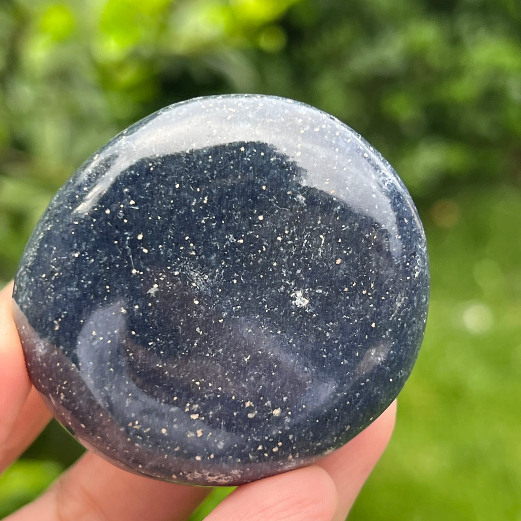 Palmstone lazulit din Madagascar model 11, pietre semipretioase - druzy.ro 1 