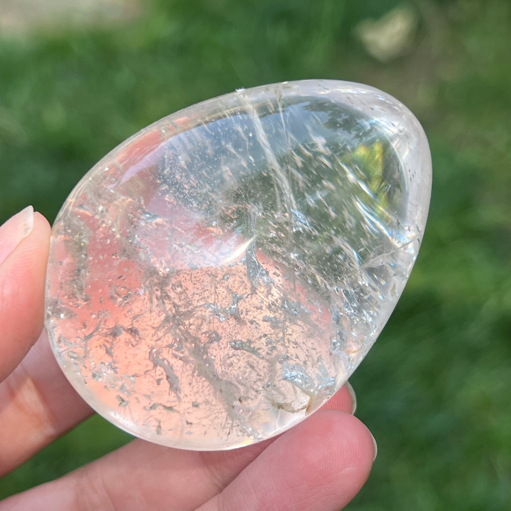 Ou din cuart de stanca/cristal incolor m5, pietre semipretioase - druzy.ro 6 