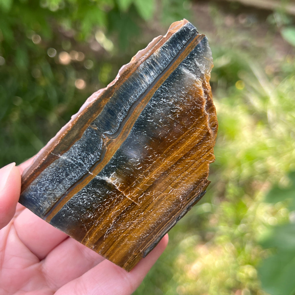 Ochi de tigru piatra bruta model 8, pietre semipretioase - druzy.ro 3 