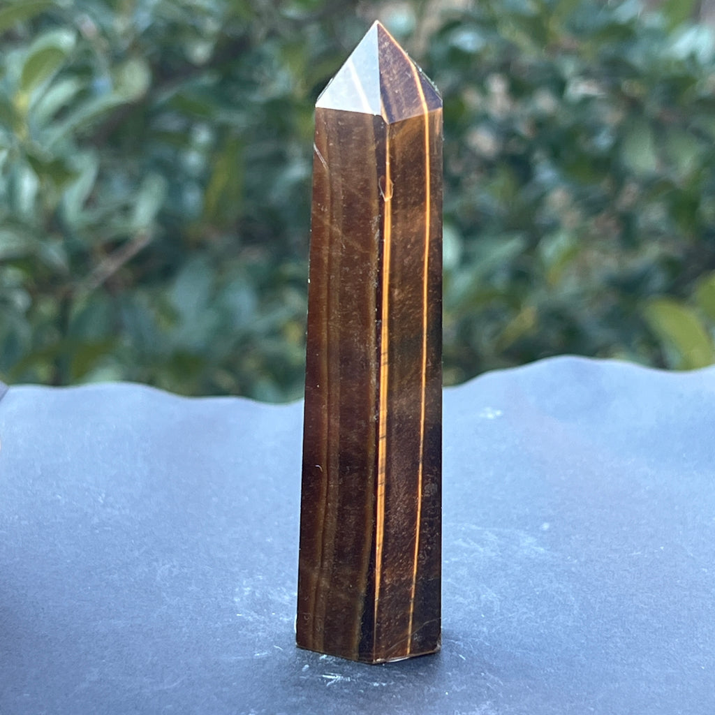 Obelisc ochi de tigru model 1, pietre semipretioase - druzy.ro 6 