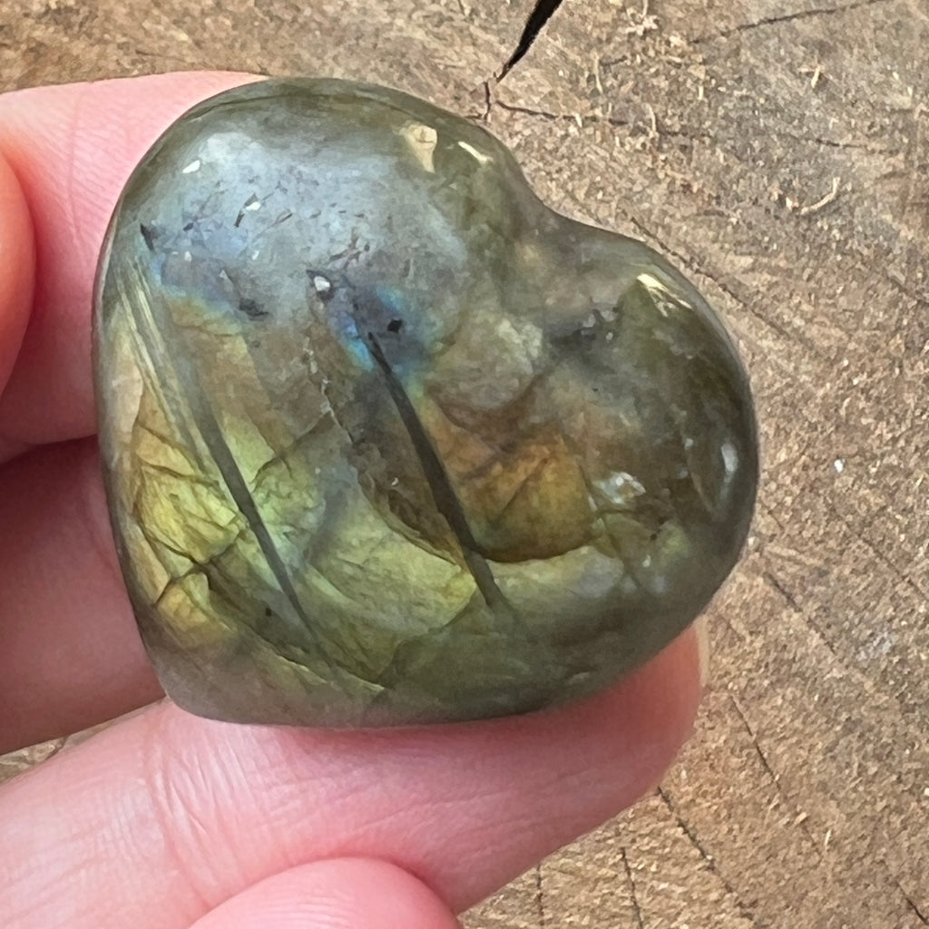 Inima labradorit model 2, pietre semipretioase - druzy.ro 2 