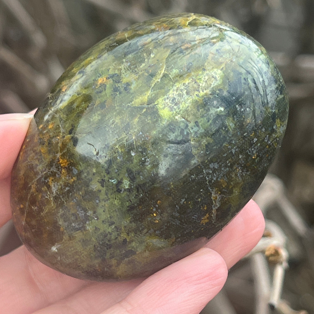 Opal verde palmstone m1, pietre semipretioase - druzy.ro 2 