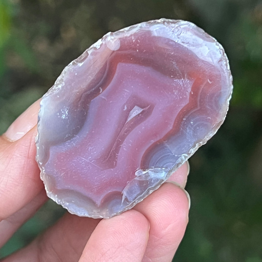 Agat de Botswana, nodul agat river model 7, pietre semipretioase - druzy.ro 4 