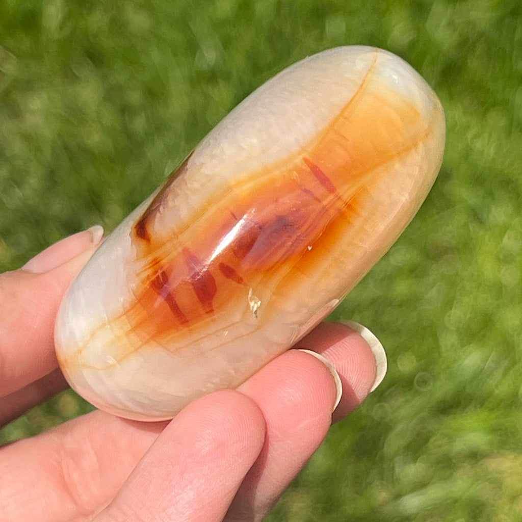 Palmstone carneol m12, pietre semipretioase - druzy.ro 2 
