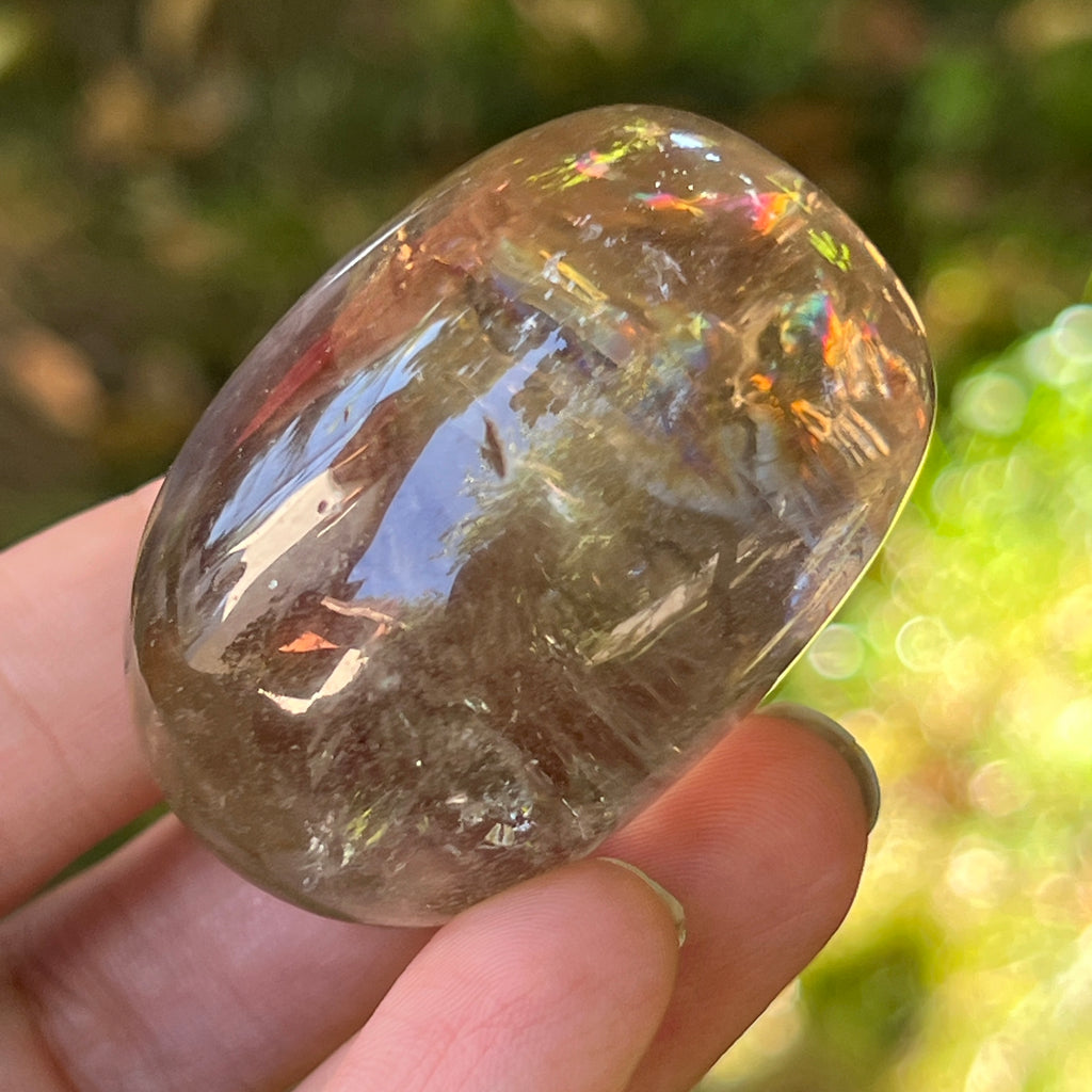 Palmstone cuart fumuriu unicat, model 11, pietre semipretioase - druzy.ro 2 