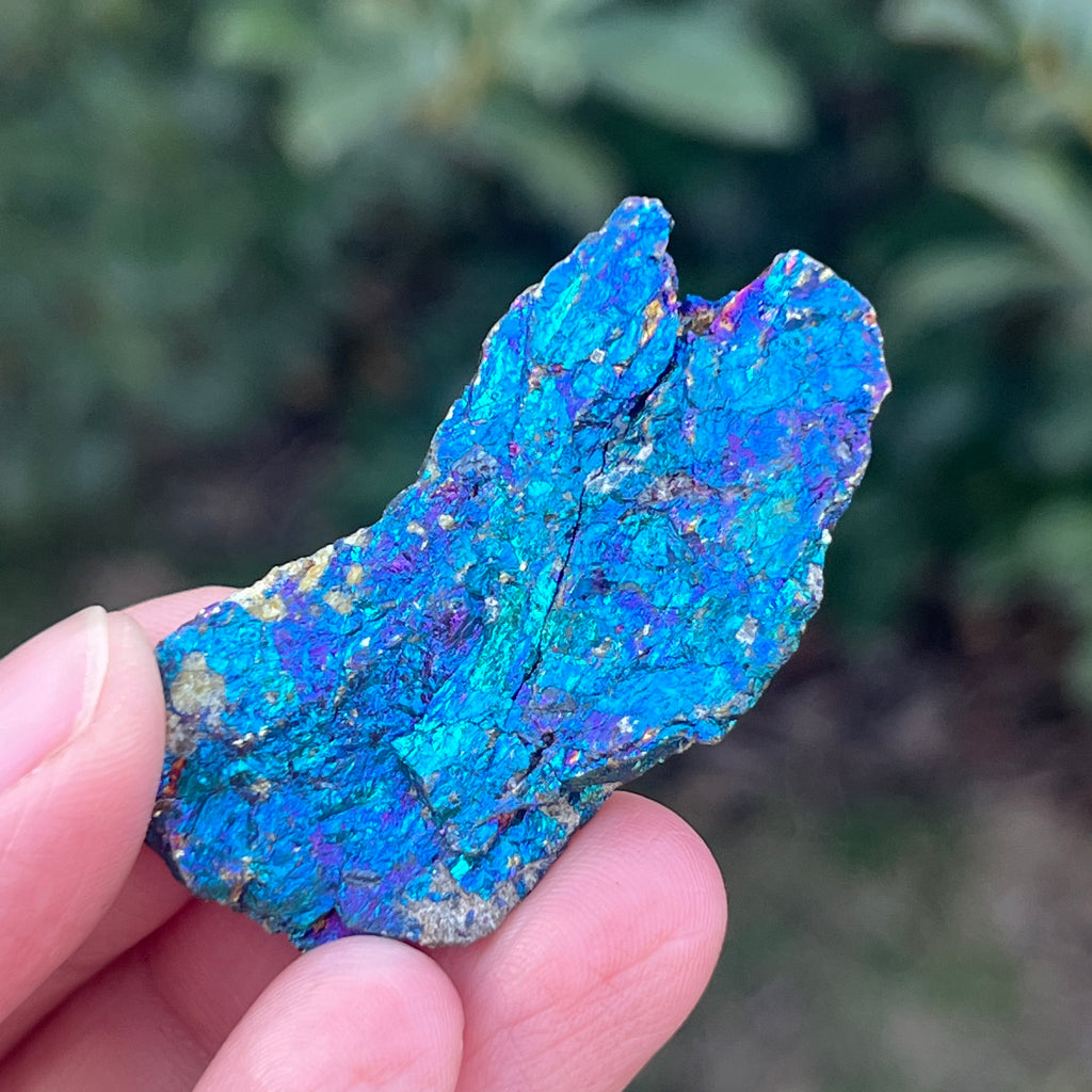 Calcopirita iridescentă din Mexic model 1, pietre semipretioase - druzy.ro 4 