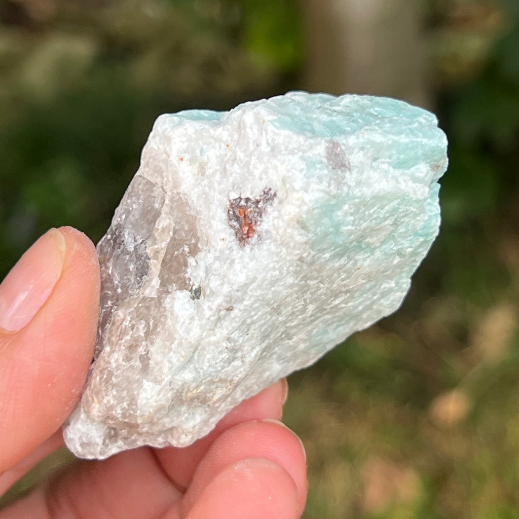 Amazonit piatra bruta din Brazilia model 8, pietre semipretioase - druzy.ro 3 