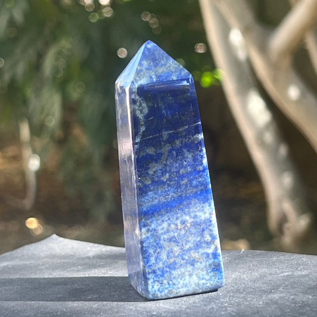 Turn/obelisc lapis lazuli m1, druzy.ro, cristale 3