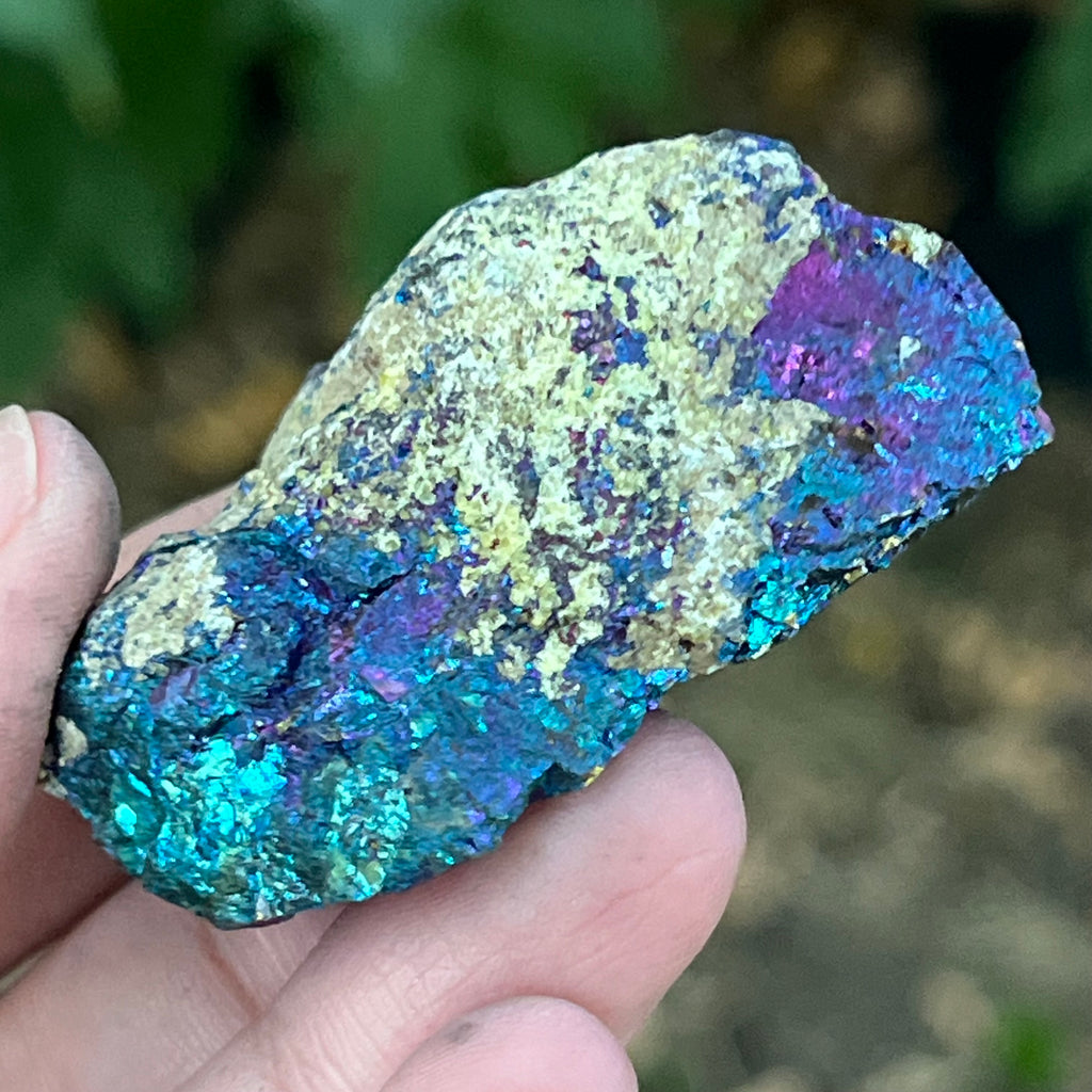 Calcopirita iridescentă din Mexic model 7, pietre semipretioase - druzy.ro 8 