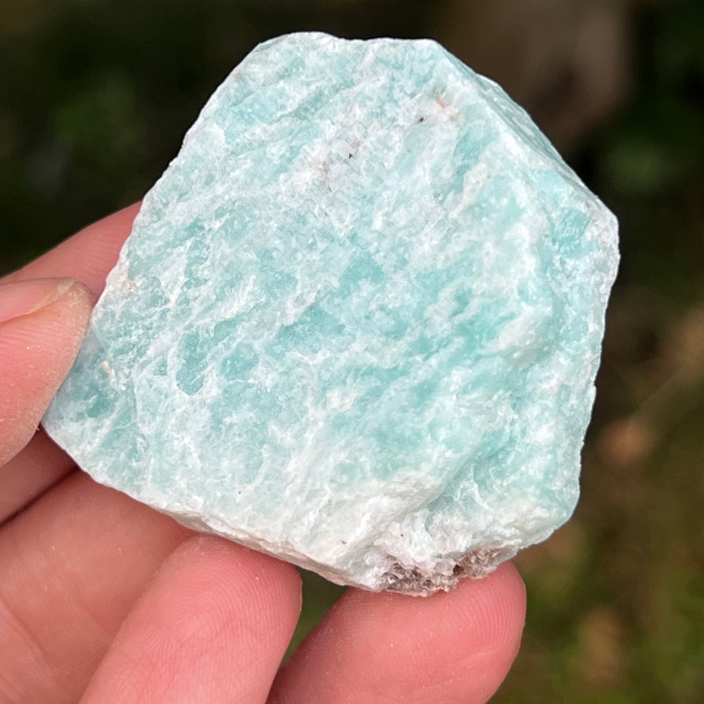 Amazonit piatra bruta din Brazilia model 11, pietre semipretioase - druzy.ro 4 