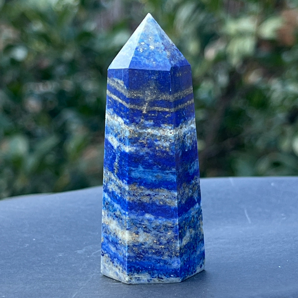 Turn/obelisc lapis lazuli m31, pietre semipretioase - druzy.ro 1 