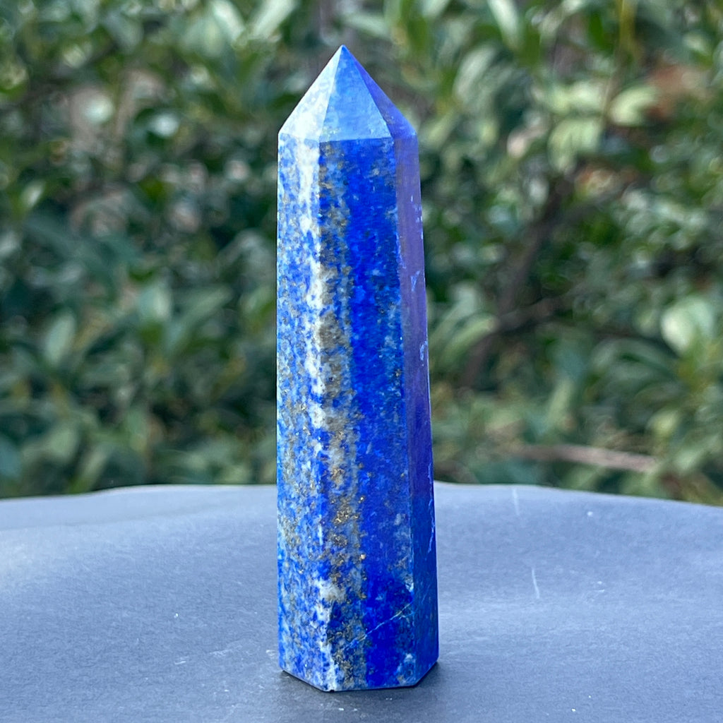 Turn/obelisc lapis lazuli m24, pietre semipretioase - druzy.ro 2 