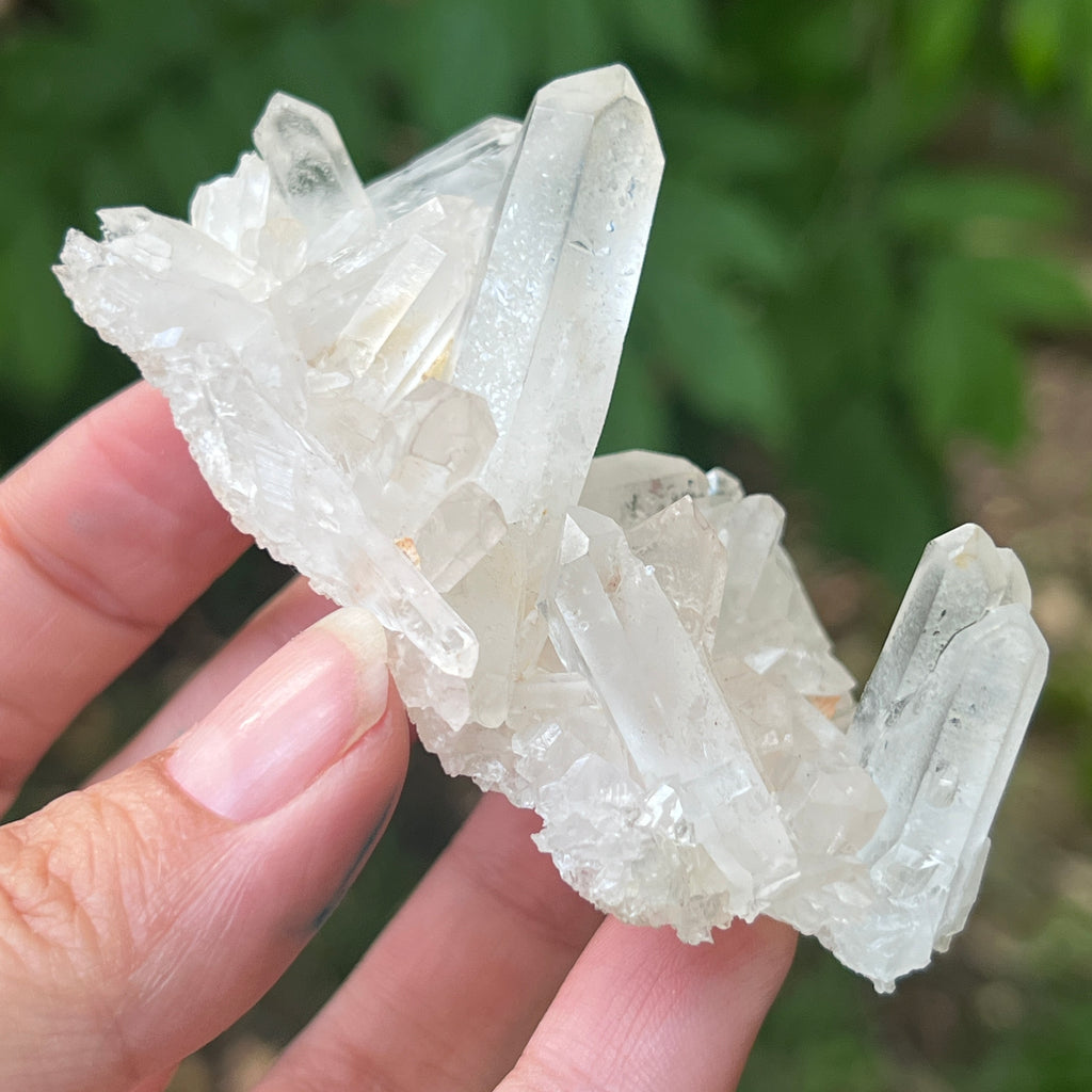 Cluster cuart incolor, floare de mina m22, pietre semipretioase - druzy.ro 1 