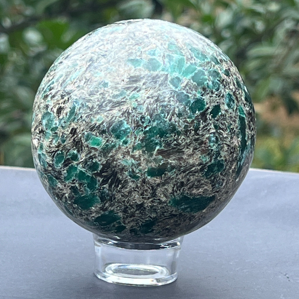 Sfera smarald in matrice model 7, pietre semipretioase - druzy.ro 4 