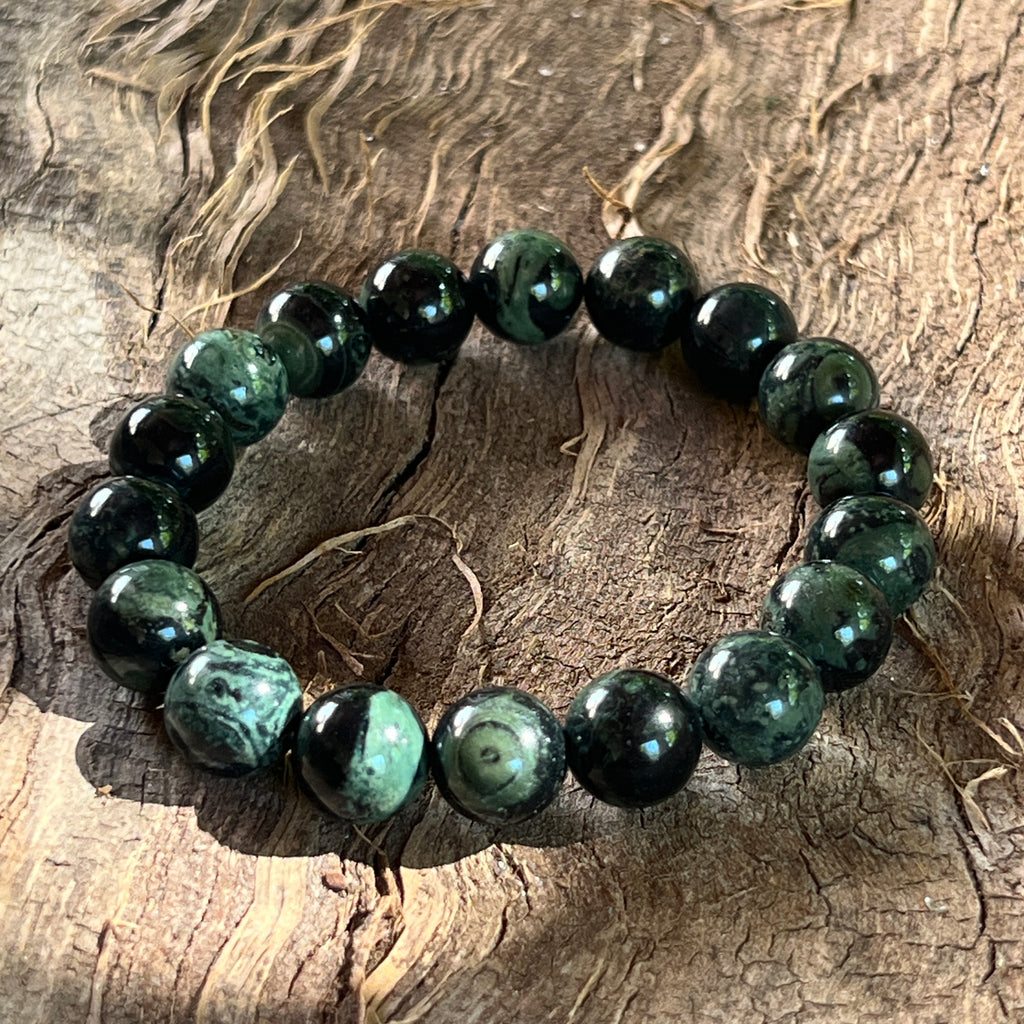 Bratara Jasp Kambaba 10 mm, pietre semipretioase - druzy.ro 5 