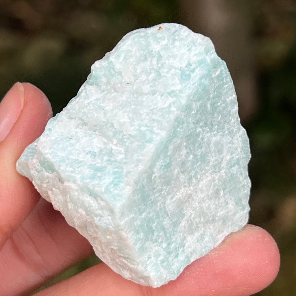 Amazonit piatra bruta din Brazilia model 7, pietre semipretioase - druzy.ro 2 