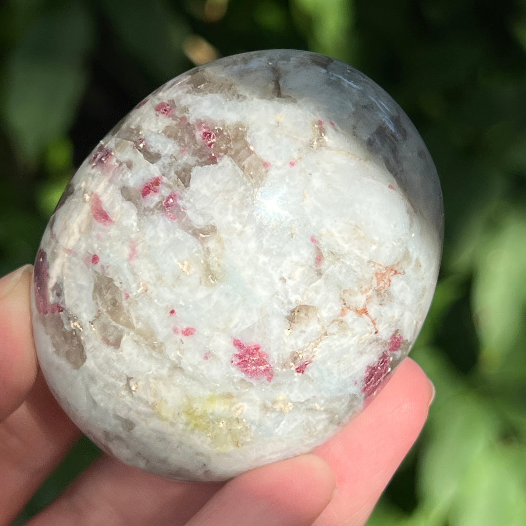 Palmstone rubelit/ turmalina roz m3, pietre semipretioase - druzy.ro 3 