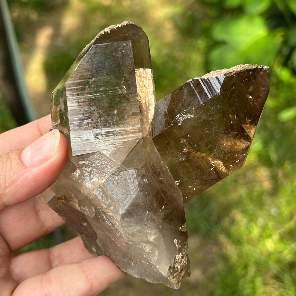 Varf brut cuart fumuriu | Model L8, pietre semipretioase - druzy.ro 1 