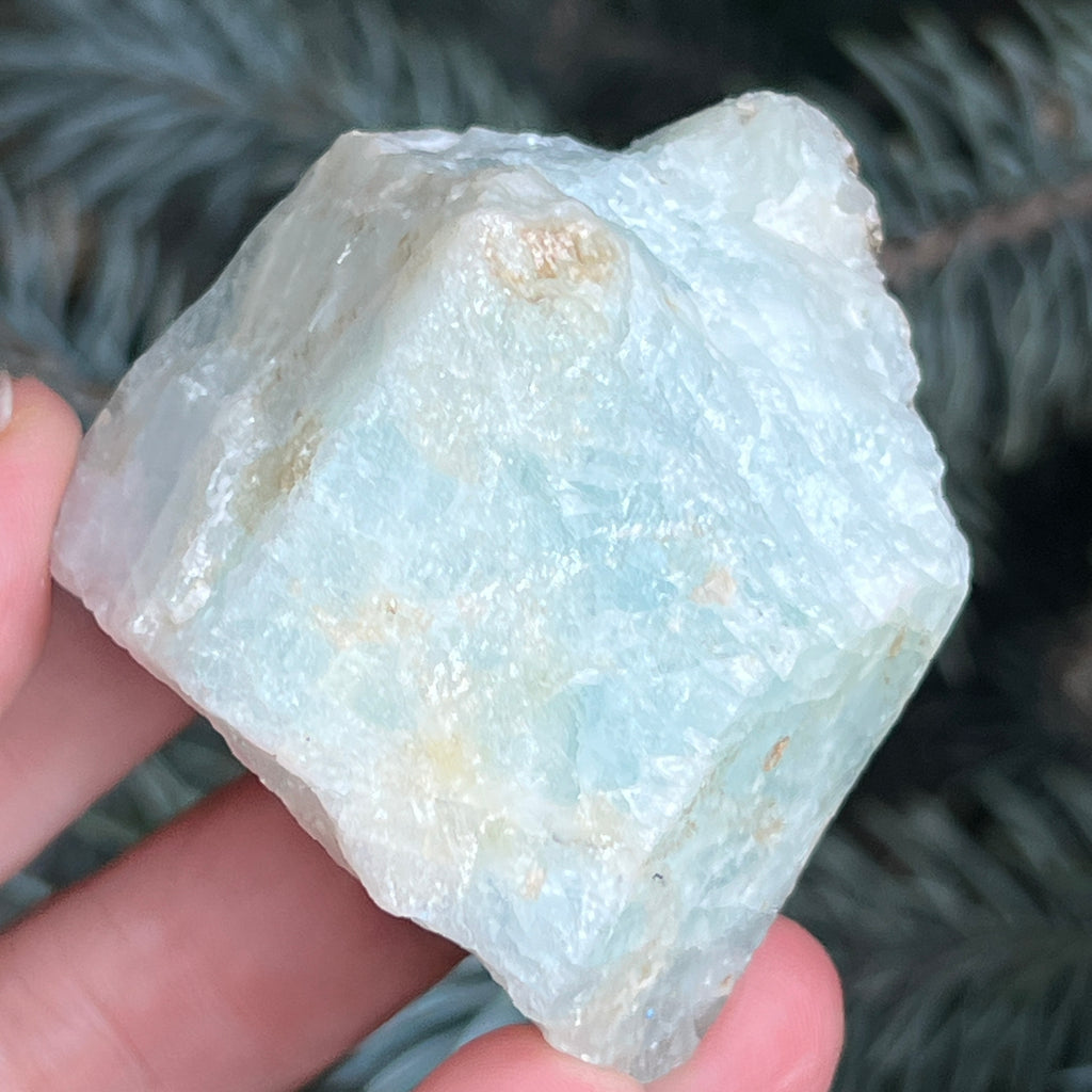 Acvamarin Pakistan piatra bruta model pk4, pietre semipretioase - druzy.ro 4 