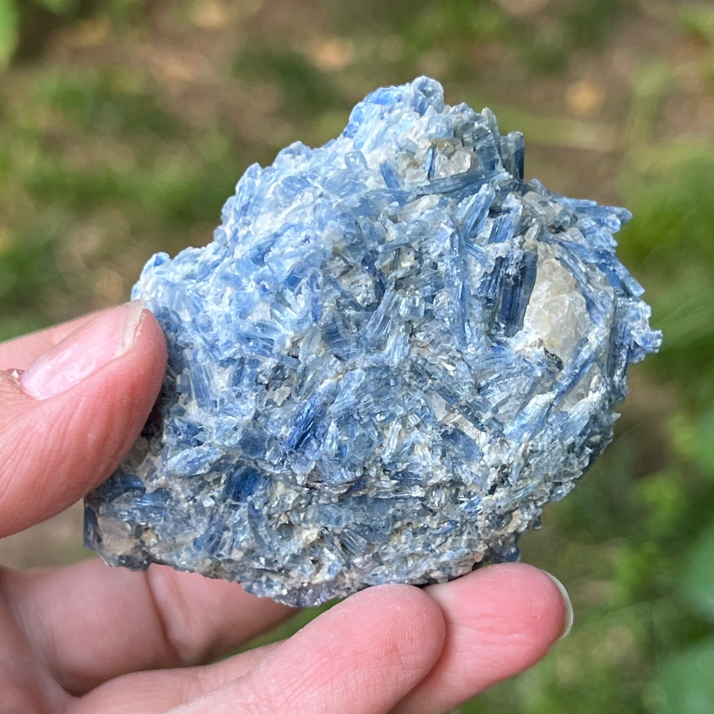 Kianit albastru (Cianit) piatra bruta din Zimbabwe model 5, pietre semipretioase - druzy.ro 5 