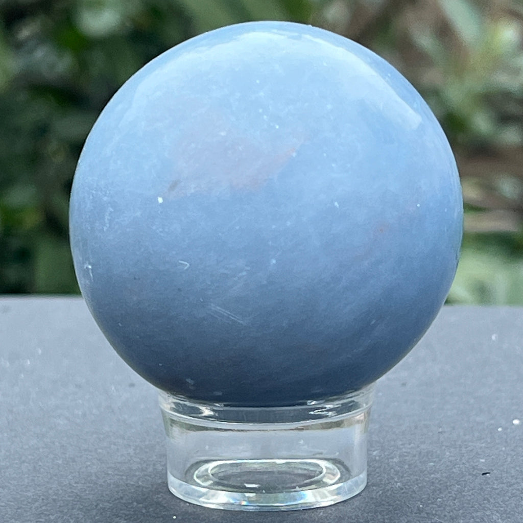 Sfera angelit din Peru model 2, pietre semipretioase - druzy.ro 4 