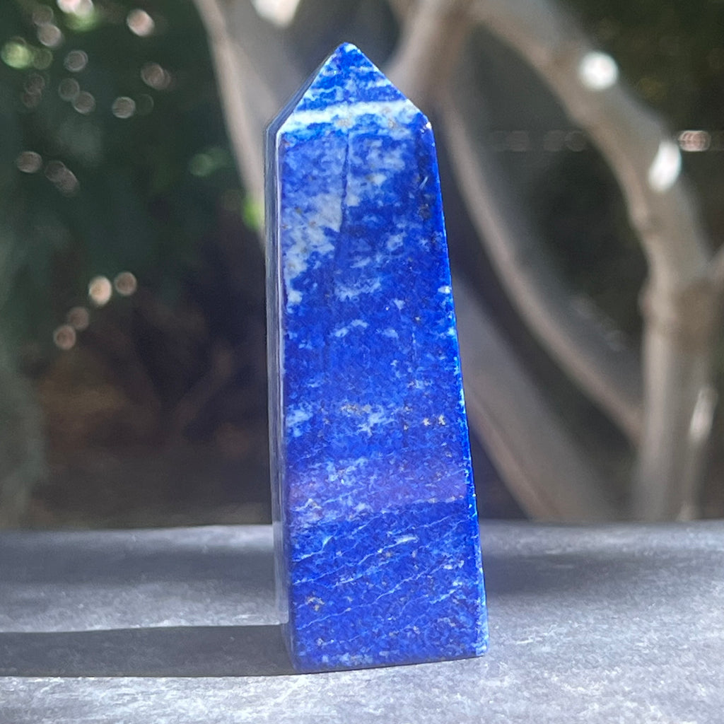 Turn/obelisc lapis lazuli m5, druzy.ro, cristale 1