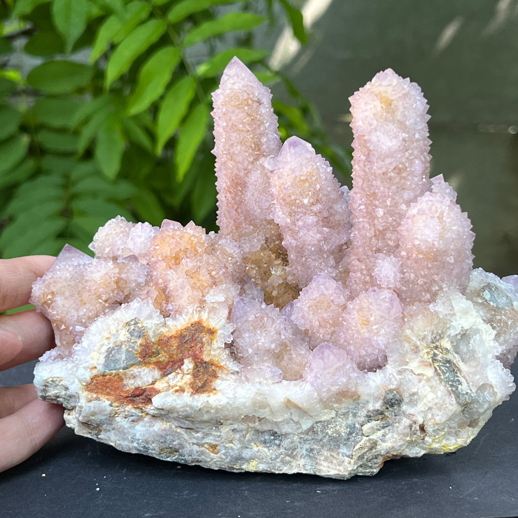 Specimen ametist cuart spirit din Africa de Sud | Model 23, pietre semipretioase - druzy.ro 9 