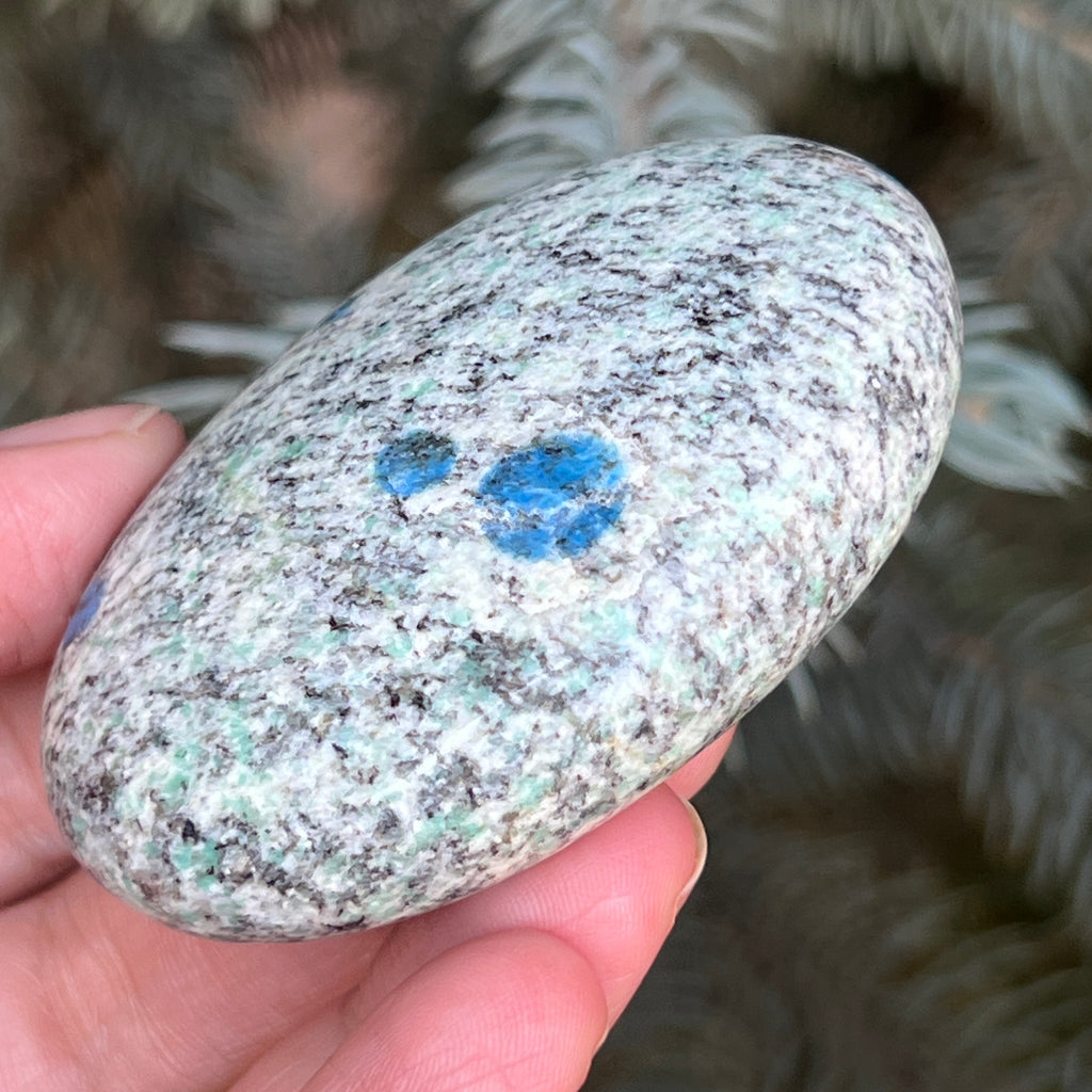 Palmstone K2 Granit cu azurit model 6, pietre semipretioase - druzy.ro 5 