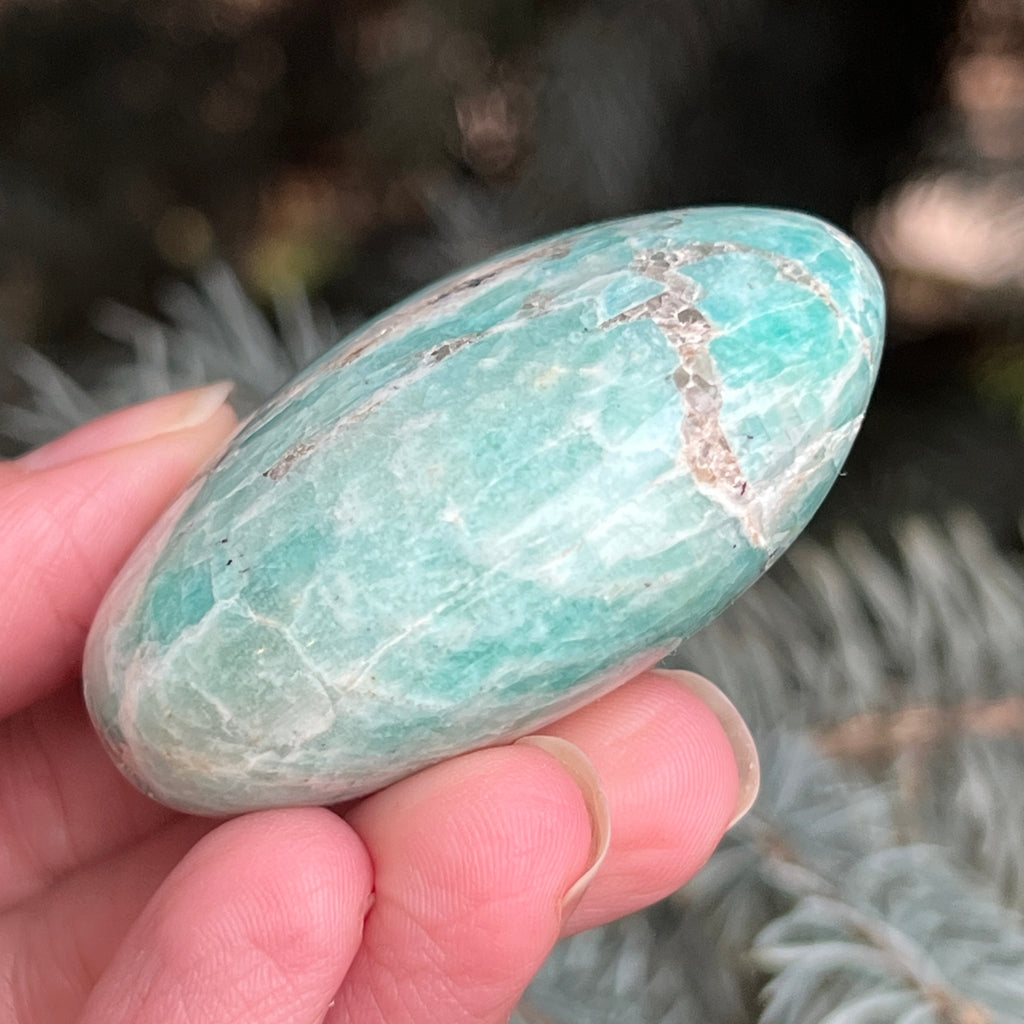 Amazonit palmstone m3, pietre semipretioase - druzy.ro 6 
