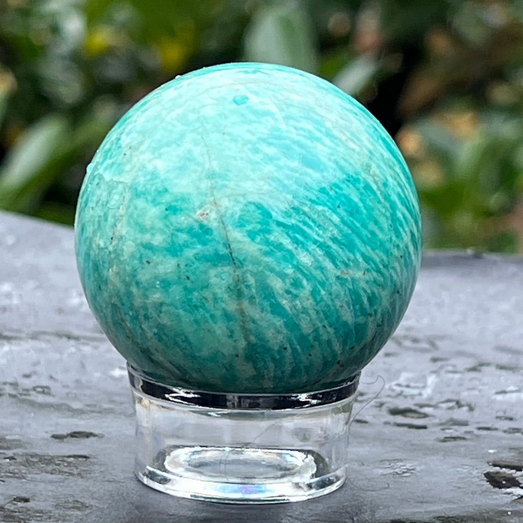 Sfera amazonit din Madagascar model 2, pietre semipretioase - druzy.ro 4 