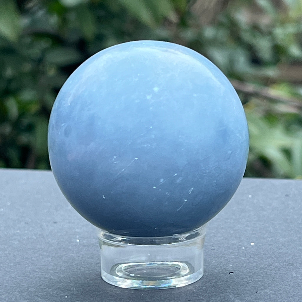 Sfera angelit din Peru model 2, pietre semipretioase - druzy.ro 3 