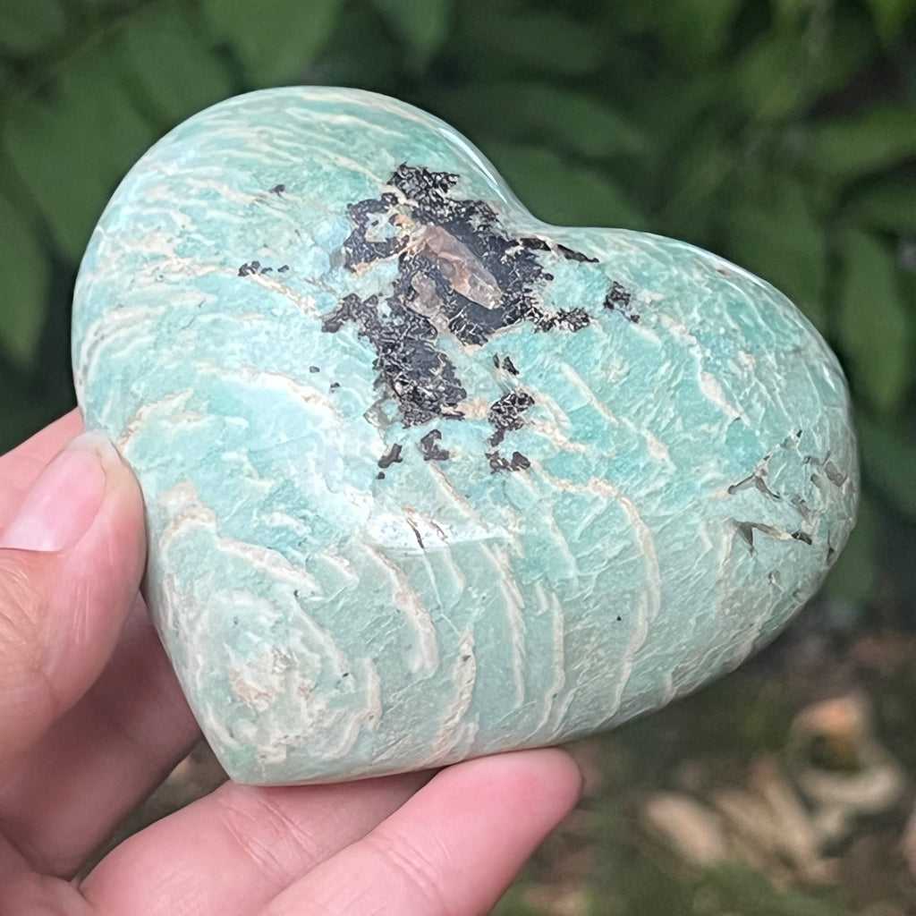 Inima amazonit model 3, pietre semipretioase - druzy.ro 2 