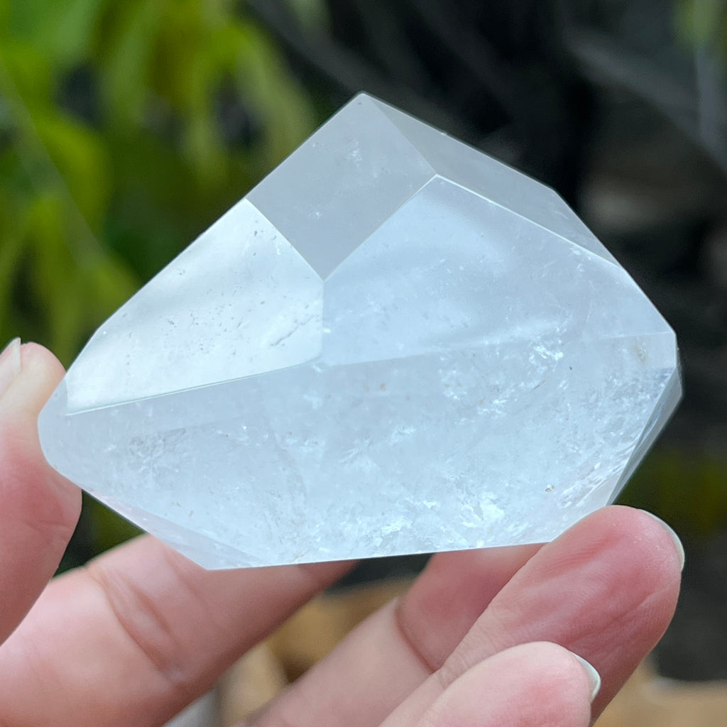 Cuart forma diamant caliate extra, cristal de stanca/cuart incolor m5, pietre semipretioase - druzy.ro 3 