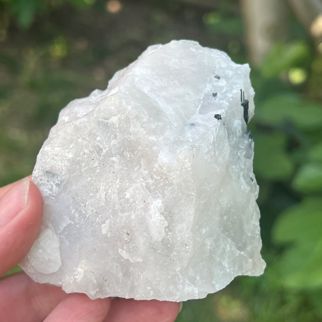 Turmalină neagră cu piatra lunii | Model 6, pietre semipretioase - druzy.ro 6 