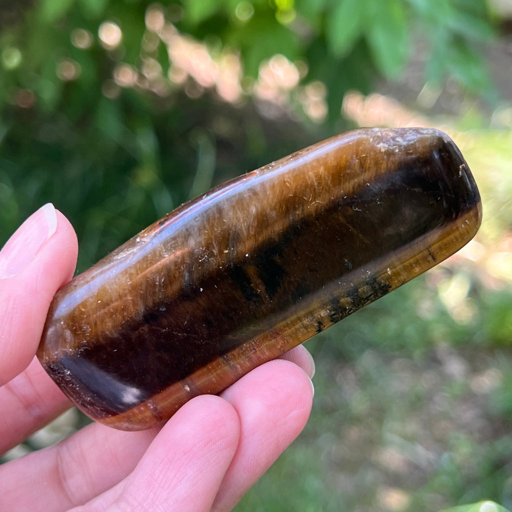 Ochi de tigru (din Prieska Africa) model 9, pietre semipretioase - druzy.ro 2 