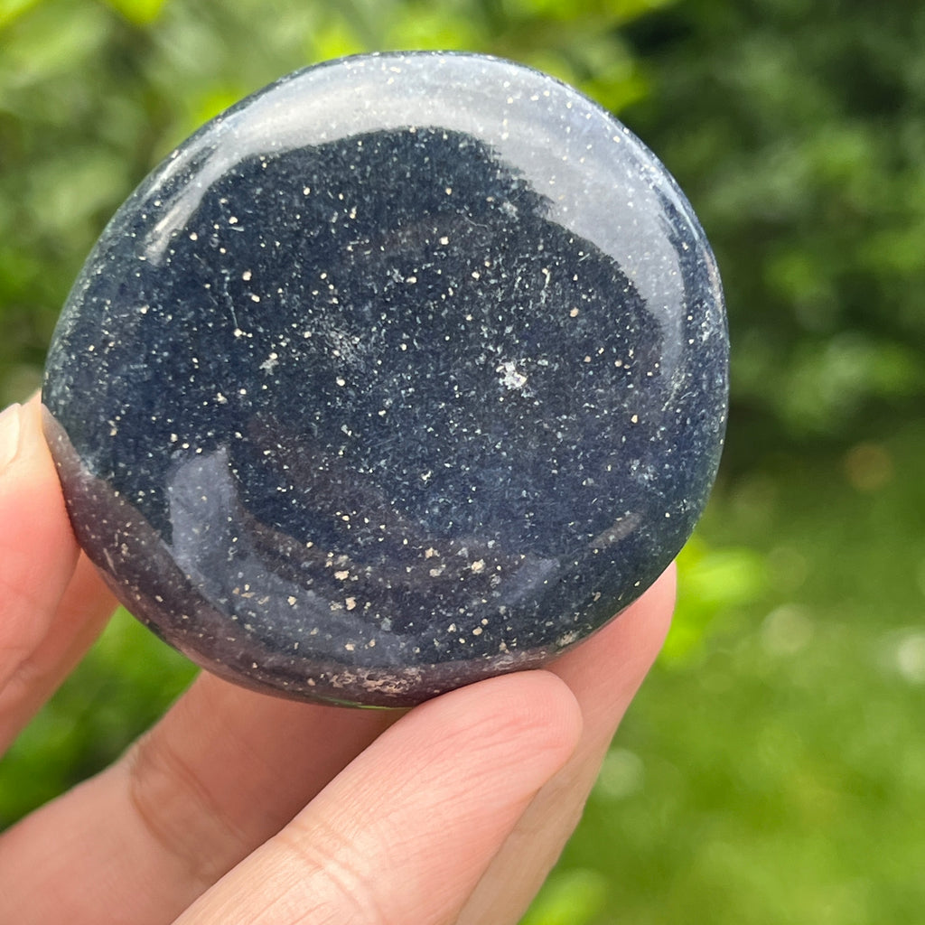 Palmstone lazulit din Madagascar model 11, pietre semipretioase - druzy.ro 2 