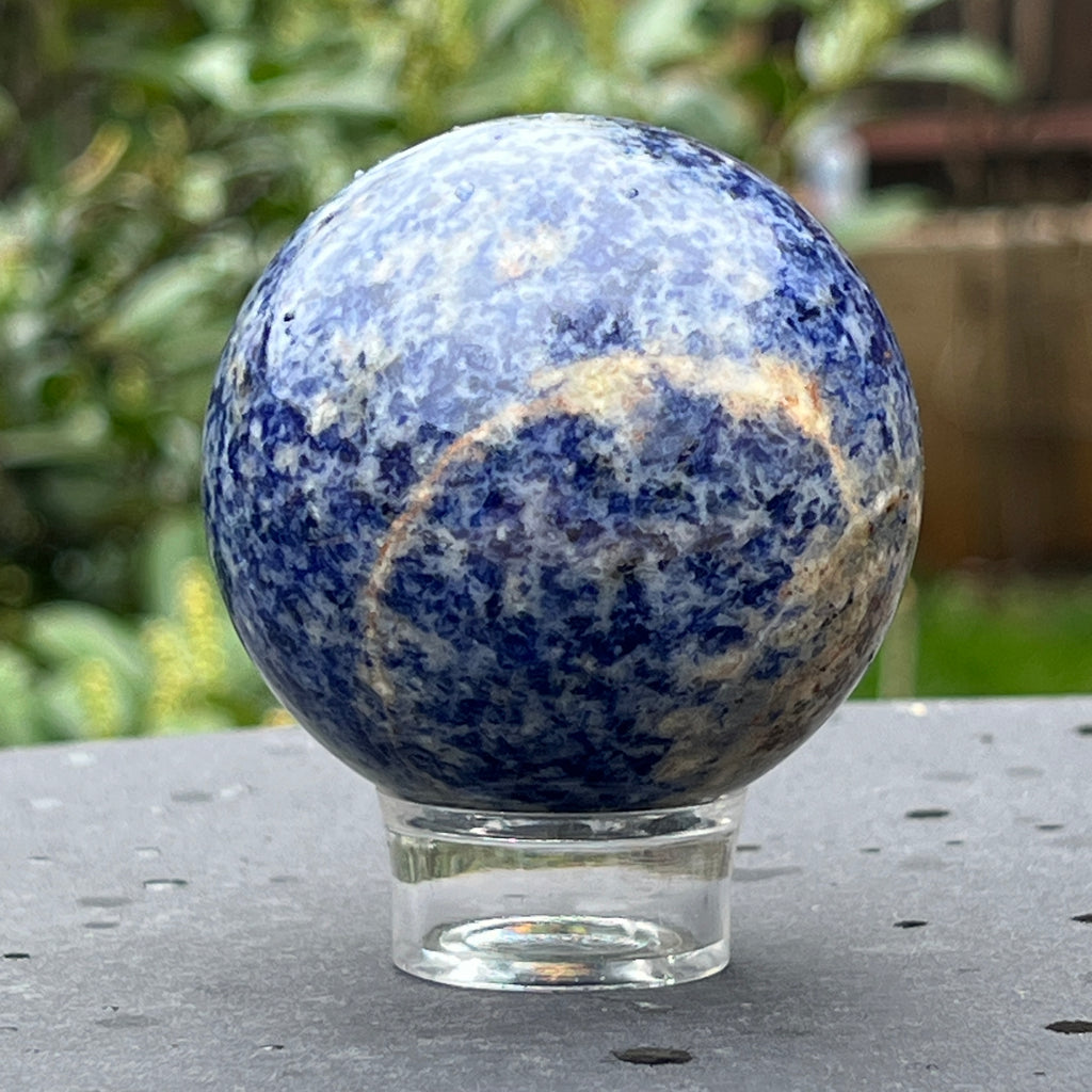 Sodalit sfera model 3, pietre semipretioase - druzy.ro 6 