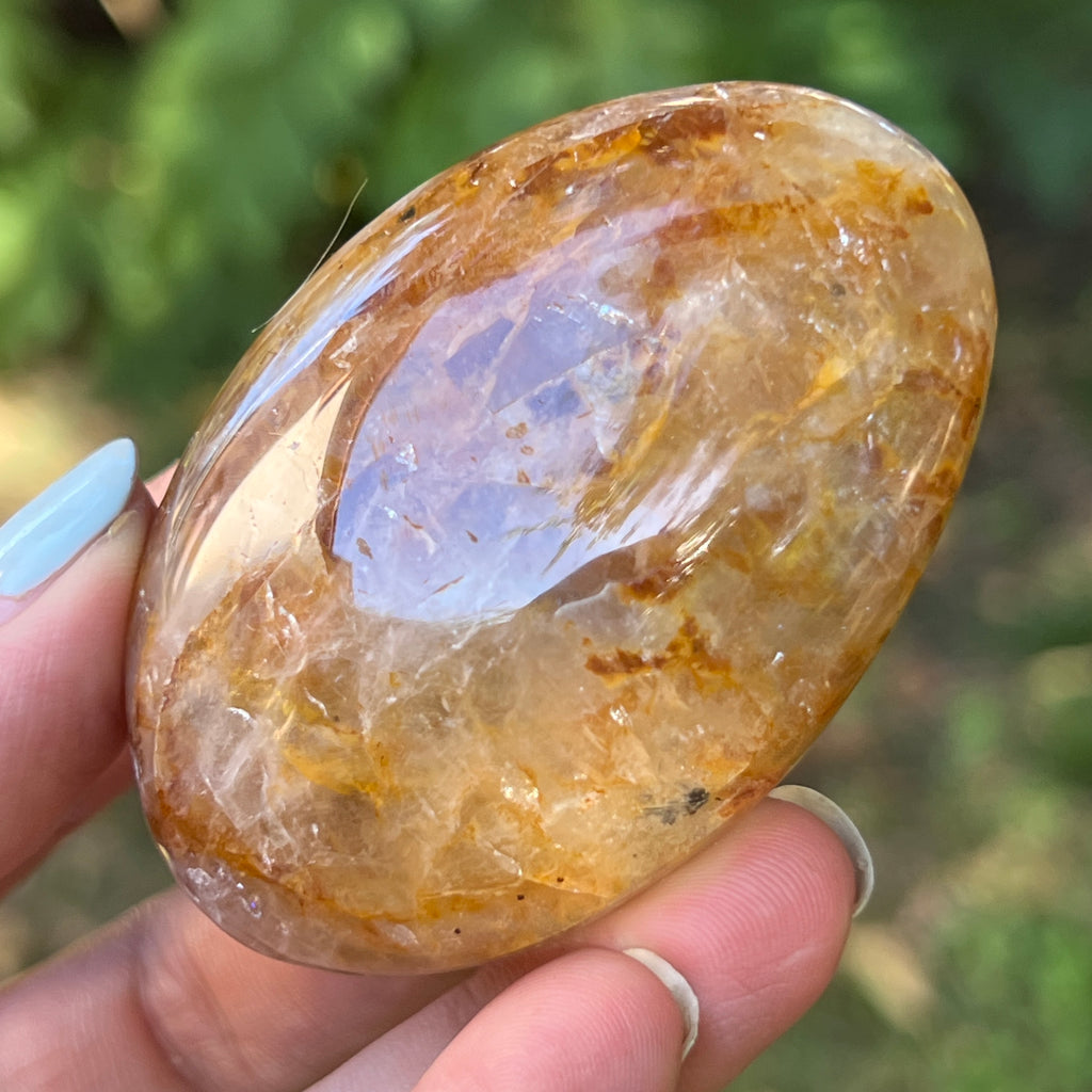 Palmstone cuart lamaie model 5, golden healer, pietre semipretioase - druzy.ro 5 