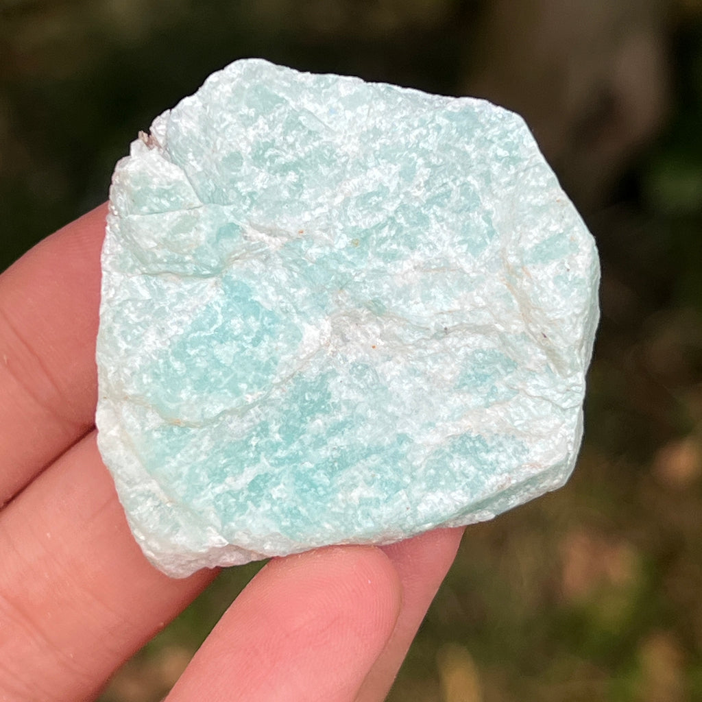 Amazonit piatra bruta din Brazilia model 11, pietre semipretioase - druzy.ro 3 