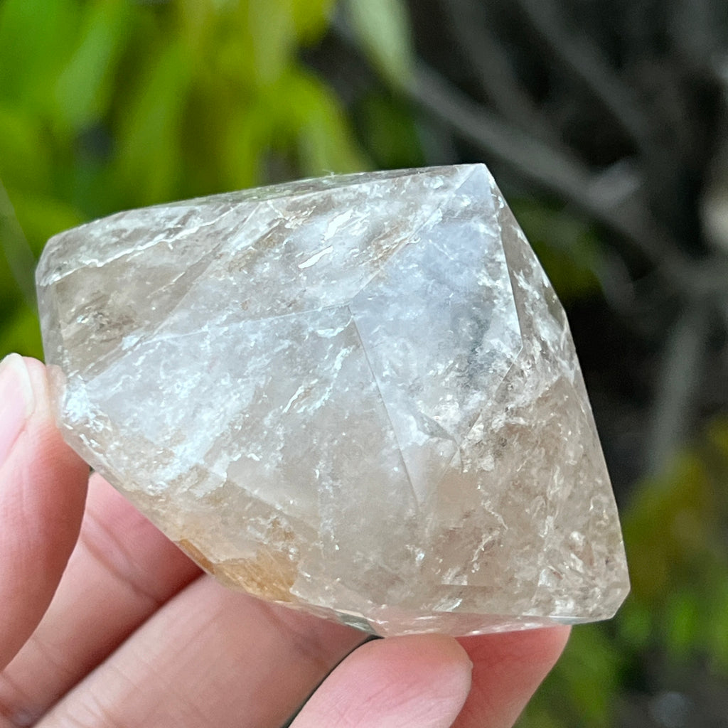 Cuart fumuriu forma diamant model 4, pietre semipretioase - druzy.ro 5 