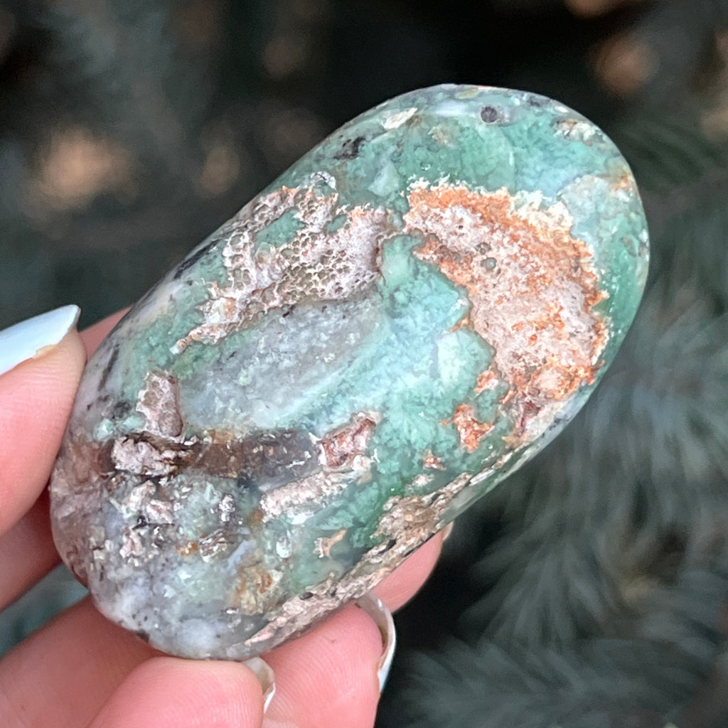 Crisopraz smarald palmstone model 1 din Zimbabwe, pietre semipretioase - druzy.ro 2 