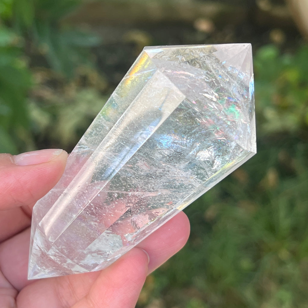 Bagheta cuart vogel, 12 fete, Brazilia model 29, pietre semipretioase - druzy.ro 4 