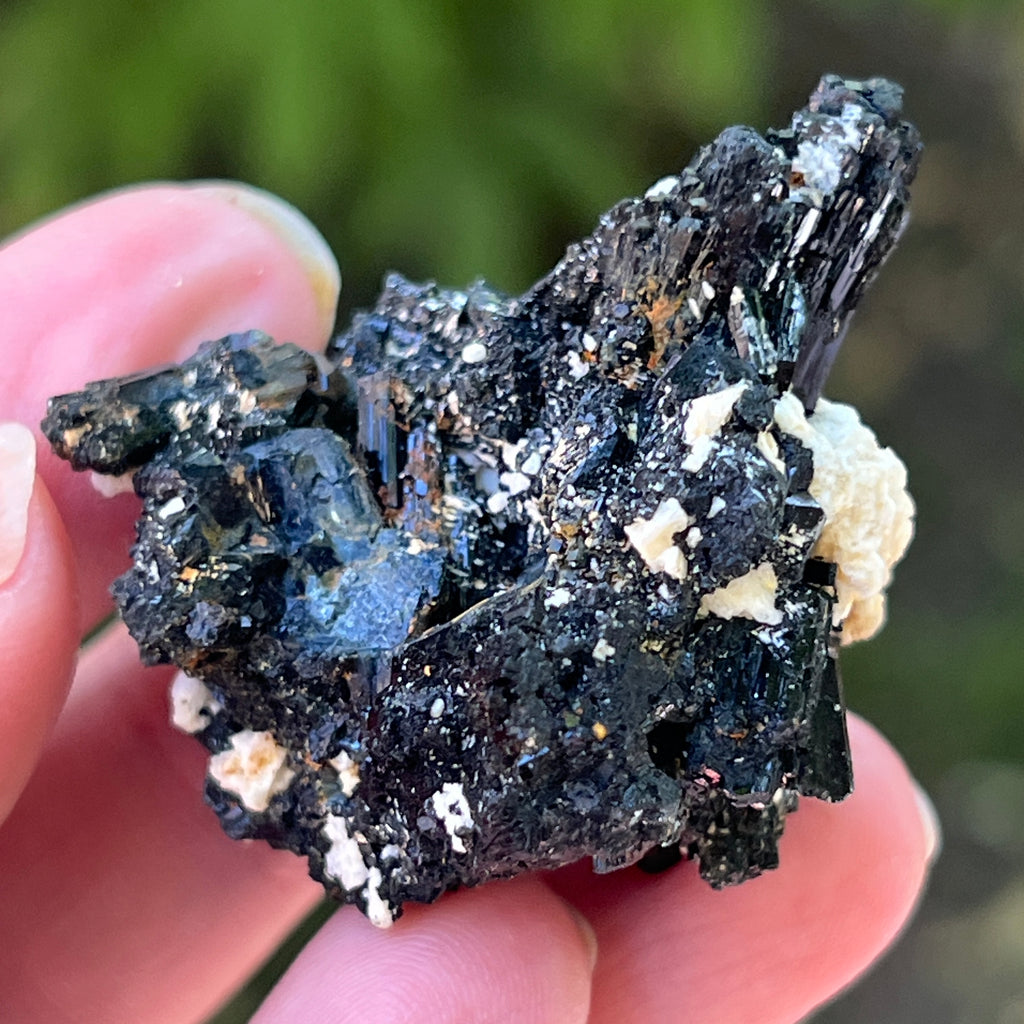 Cluster turmalina neagra model 13 din Erongo, Namibia, pietre semipretioase - druzy.ro 6 