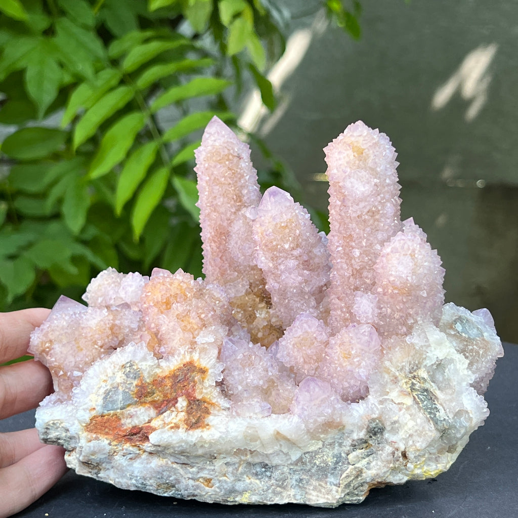 Specimen ametist cuart spirit din Africa de Sud | Model 23, pietre semipretioase - druzy.ro 5 