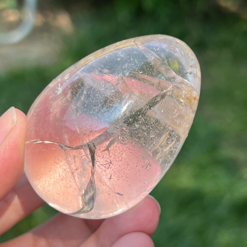 Ou din cuart de stanca/cristal incolor m6, pietre semipretioase - druzy.ro 3 