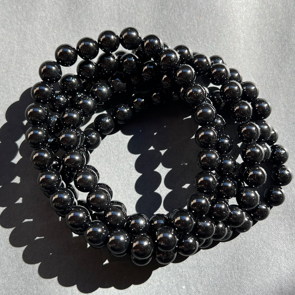 Bratara barbati onix negru 8 mm, pietre semipretioase - druzy.ro 3 