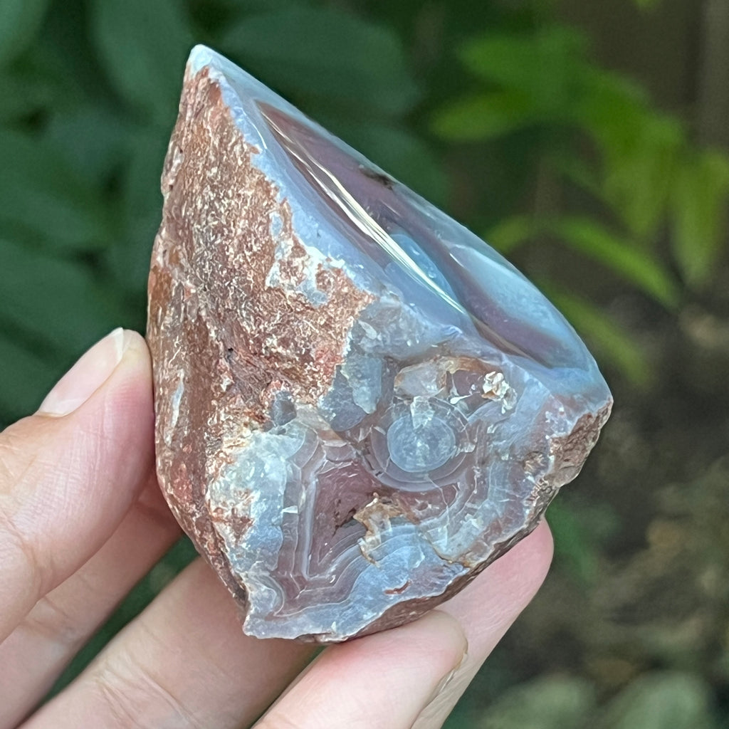 Agat de Botswana, nodul agat river model 1, pietre semipretioase - druzy.ro 5 