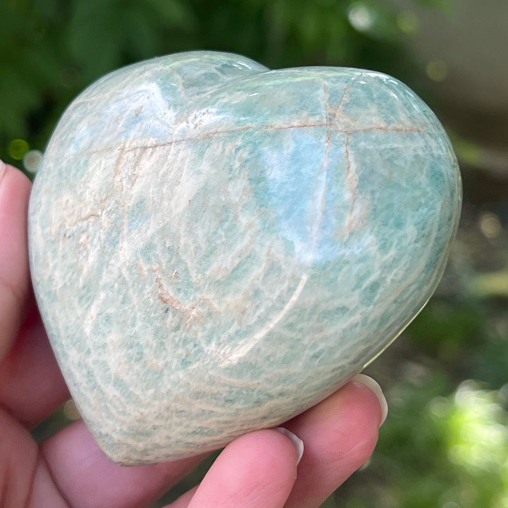 Inima amazonit model 2, pietre semipretioase - druzy.ro 2 