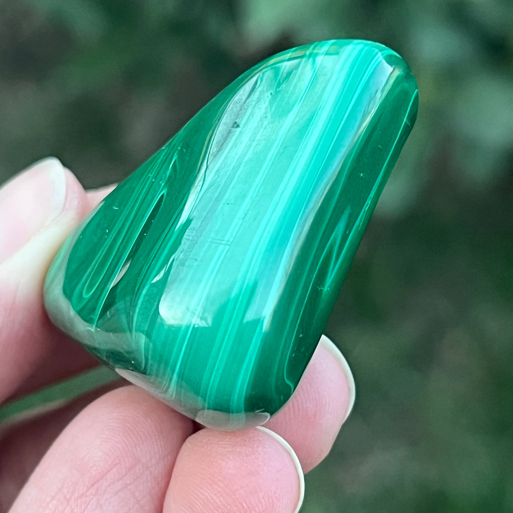 Palmstone malachit model 2, pietre semipretioase - druzy.ro 3 