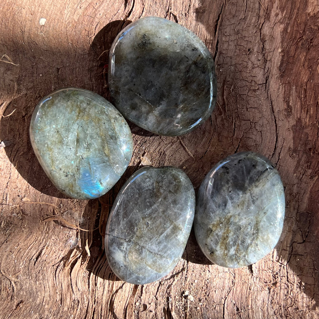 Labradorit palm stone 4-5 CM, druzy.ro, pietre semipretioase 1
